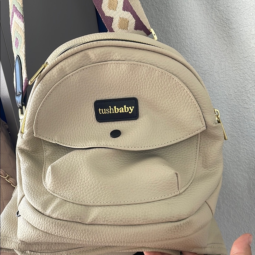 Cream Backpack